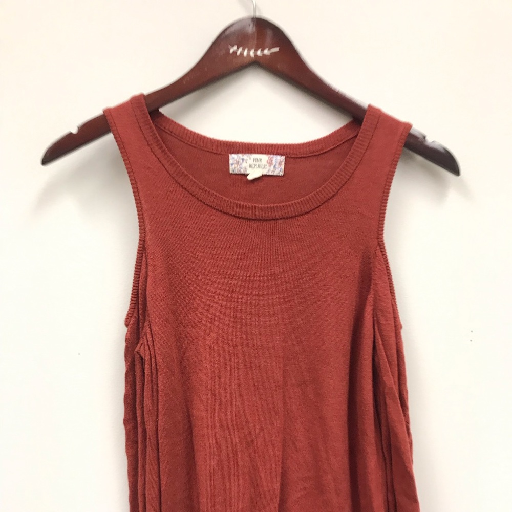 Cold shoulder sweater